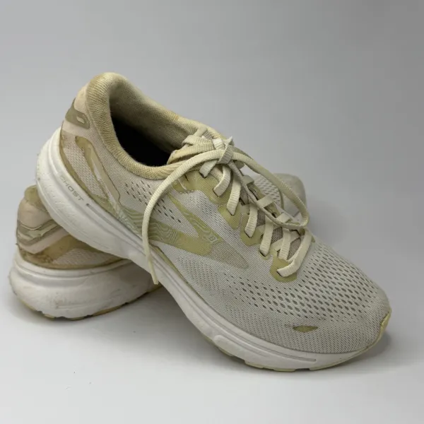 Brooks Ghost 15 White / Crystal Grey – used, Good condition – size EU 39 – photo 3