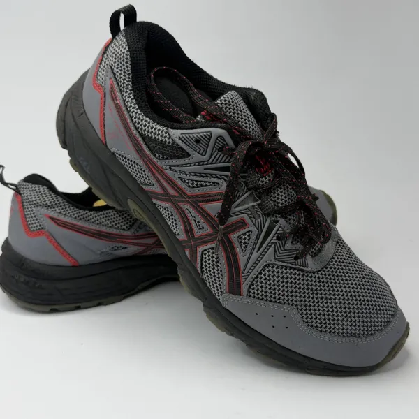 ASICS GEL-VENTURE 82 Metropolis / Black / Classic Red – used, Premium condition – size EU 43.5 – photo 3