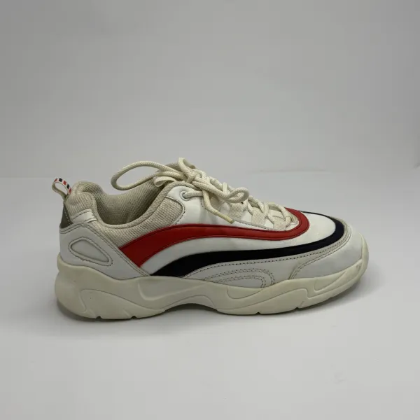 Fila Ray Low Wmn White / Fila Navy / Fila Red (White Base With Dua – used, Excellent condition – size EU 38