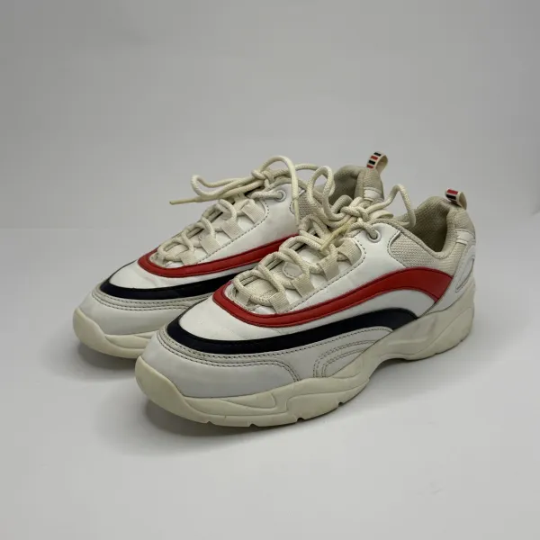 Fila Ray Low Wmn White / Fila Navy / Fila Red (White Base With Dua – used, Excellent condition – size EU 38 – photo 3