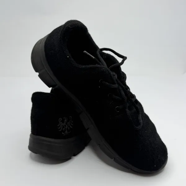 tiroler loden Merino-Sneaker  Black – used, Premium condition – size EU 40 – photo 3