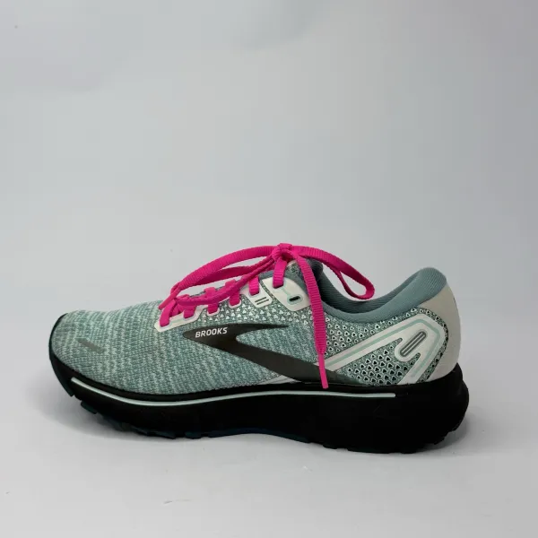 Brooks Ghost 14 Black/Blue Light (Teal) – used, Premium+ condition – size EU 39