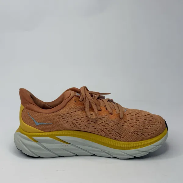 Hoka Clifton 8 Peach/Yellow – used, Premium+ condition – size EU 38 – photo 2