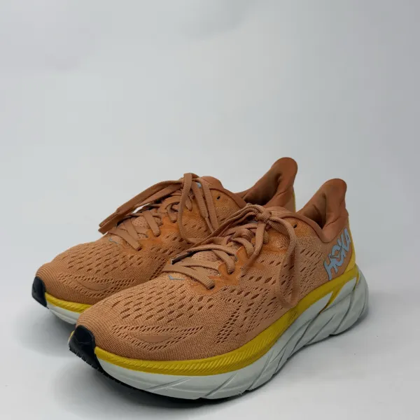 Hoka Clifton 8 Peach/Yellow – used, Premium+ condition – size EU 38 – photo 4
