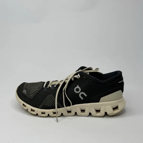 On Cloud X Black/Cream – used, Premium+ condition – size EU 39