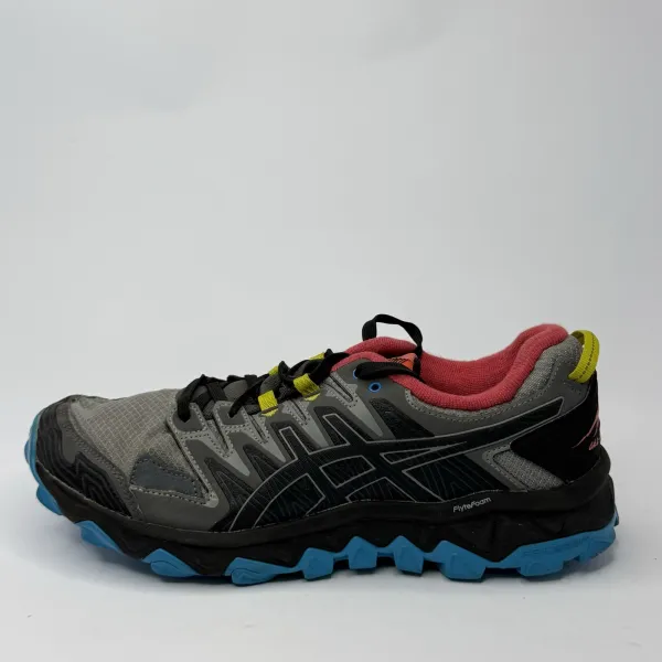 ASICS Gel Fujitrabuco 7 Grey/Blue – used, Excellent condition – size EU 42