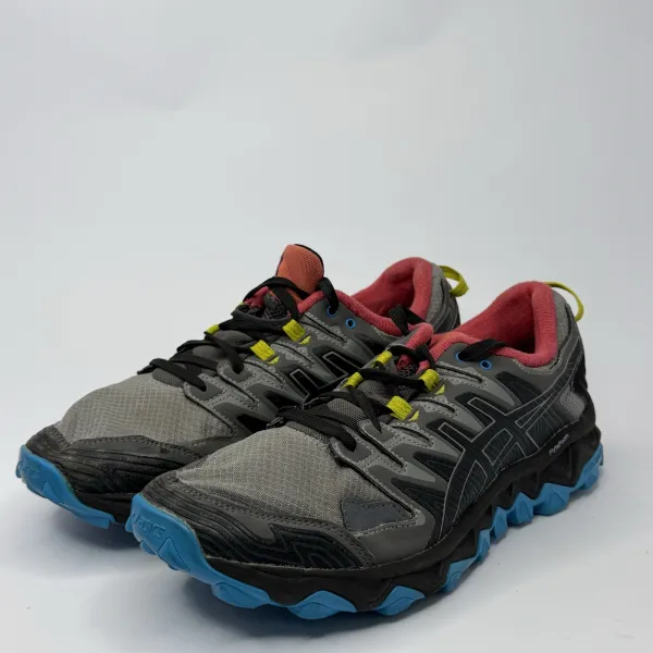 ASICS Gel Fujitrabuco 7 Grey/Blue – used, Excellent condition – size EU 42 – photo 3