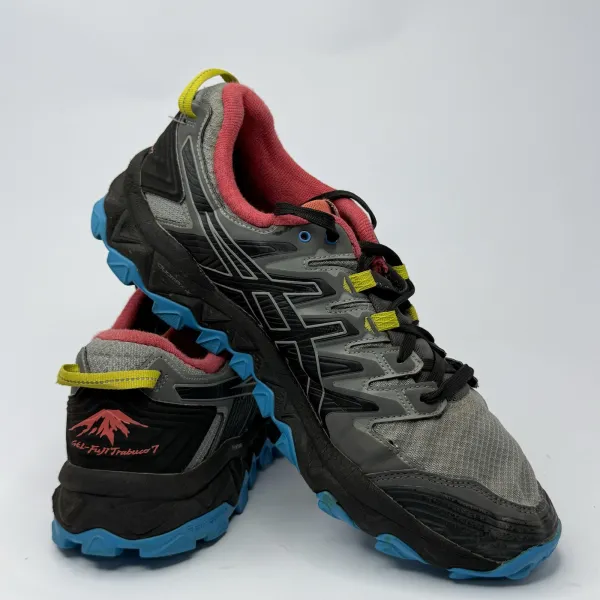 ASICS Gel Fujitrabuco 7 Grey/Blue – used, Excellent condition – size EU 42 – photo 4