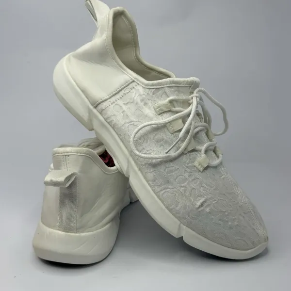 Temu LED LIGHT SNEAKERS  White – used, Premium+ condition – size EU 43 – photo 3