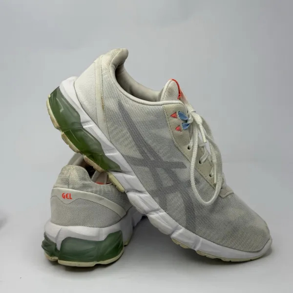 ASICS Gel Quantum model White Upper With A Green/Mint-Tinted Gel Midsole – used, Premium+ condition – size EU 40 – photo 3
