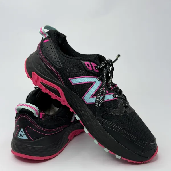 New Balance 410v7 trail Black With Blue And Pink Accents – used, Premium condition – size EU 41 – photo 3