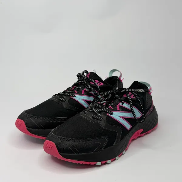 New Balance 410v7 trail Black With Blue And Pink Accents – used, Premium condition – size EU 41 – photo 4