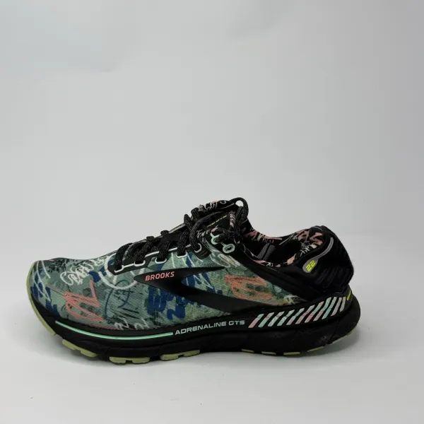 Brooks Adrenaline GTS 22 Black/Yucca/Flamingo Pink – used, Premium+ condition – size EU 38 – photo 2