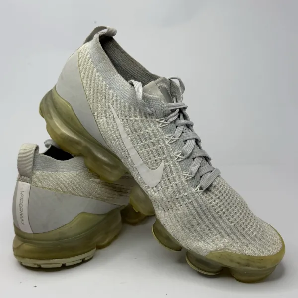 Nike VaporMax Flyknit 3 Pure Platinum/White – used, Premium condition – size EU 44 – photo 3