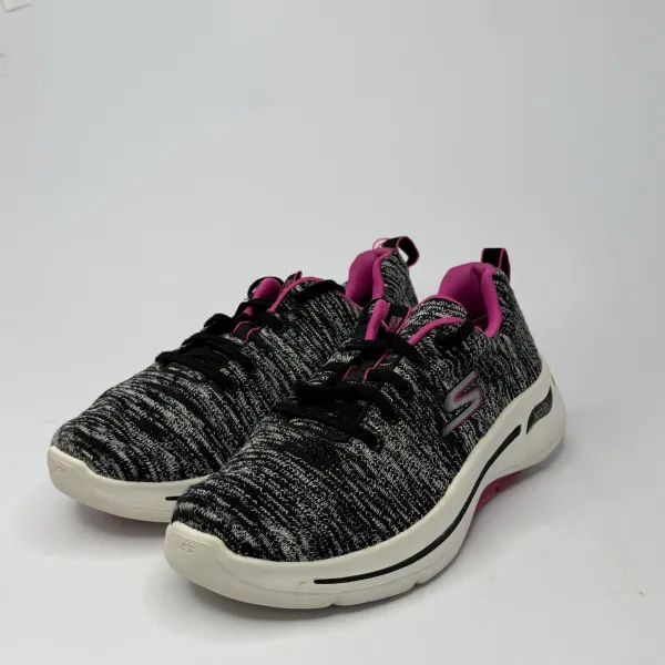 Skechers GoWalk Arch Fit-Glee Black/Hot Pink – used, Premium+ condition – size EU 38 – photo 3