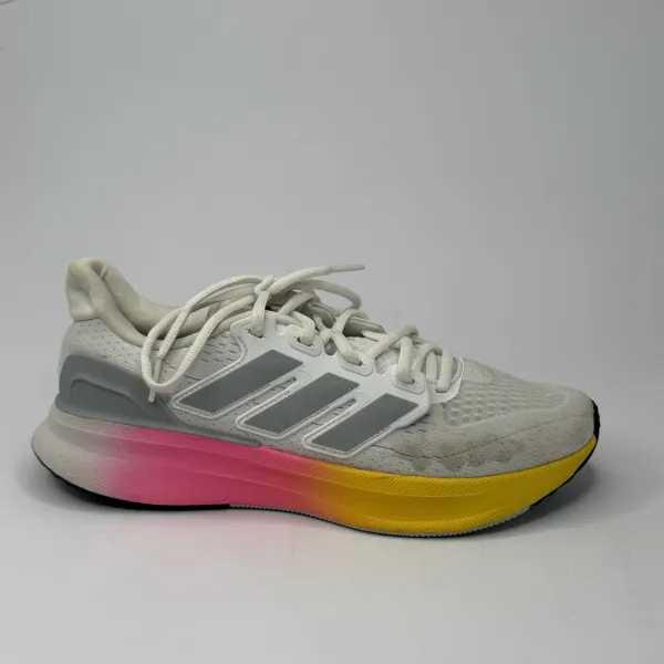 Adidas Ultrarun 5 White/Gradient Yellow To Pink – used, Premium+ condition – size EU 40.5