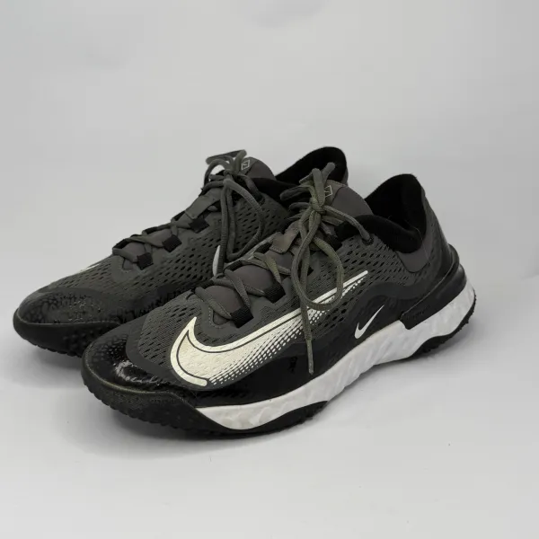 Nike Alpha Huarache Elite 4 Grey/Black/White – used, Excellent condition – size EU 45 – photo 4