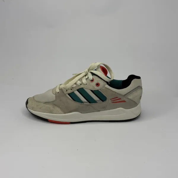 Adidas Originals Tech Super White/Teal-Red – used, Excellent condition – size EU 40