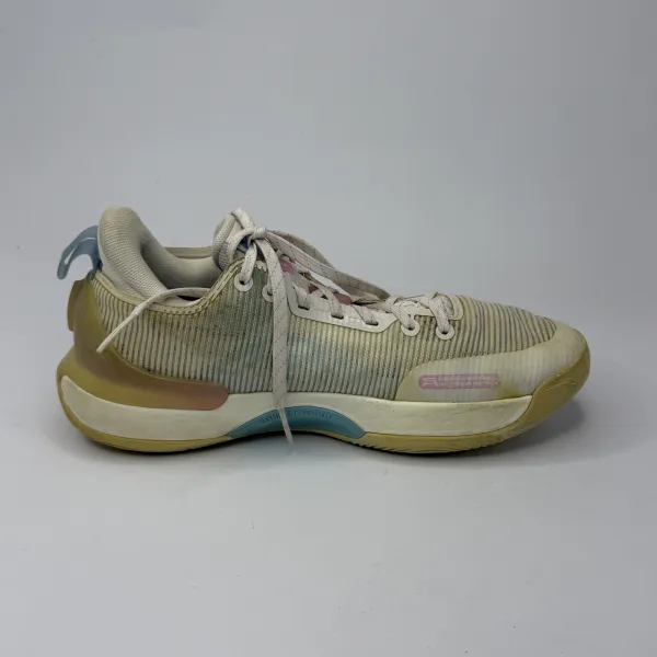Li-Ning Gamma 2 White/Green – used, Excellent condition – size EU 41.5 – photo 2
