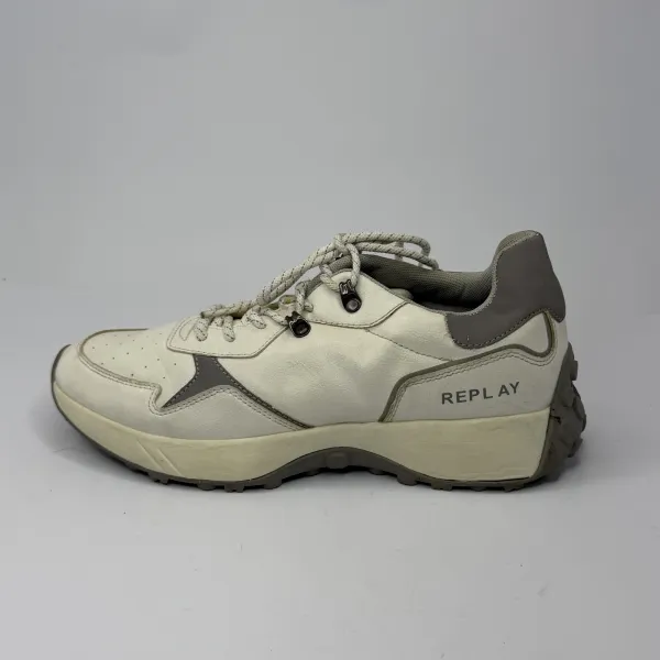 Replay sneakers  White/Grey – used, Excellent condition – size EU 43