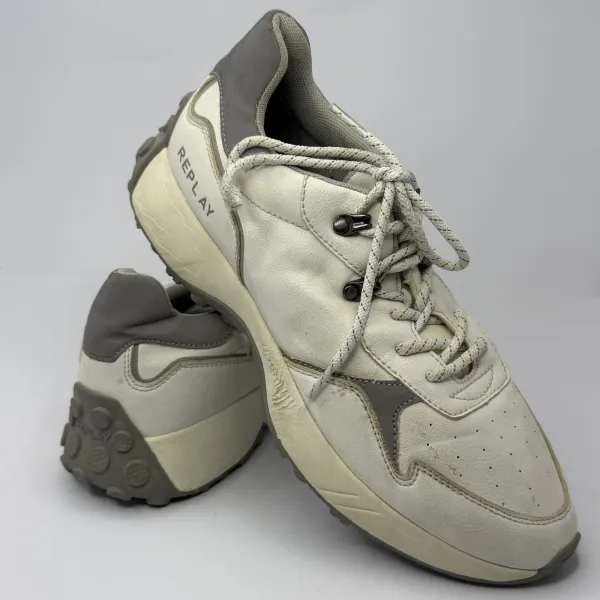 Replay sneakers  White/Grey – used, Excellent condition – size EU 43 – photo 3