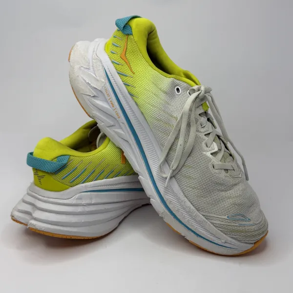 Hoka One Bondi X Yellow Mesh – used, Excellent condition – size EU 41.5 – photo 3