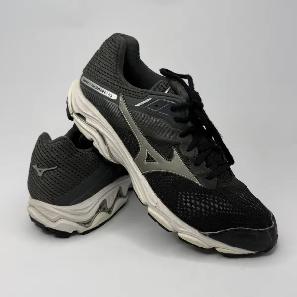Mizuno Wave Inspire 15 Black/White – used, Excellent condition – size EU 41 – photo 4