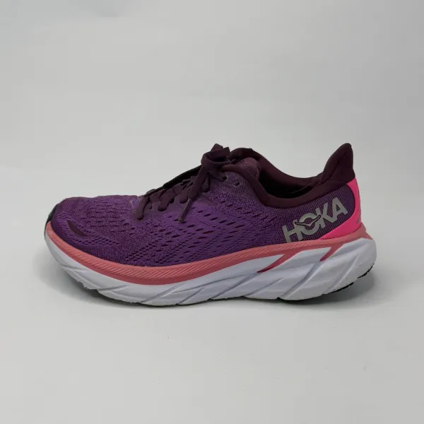 Hoka Clifton 8 running Grape Wine/Beautyberry – used, Excellent condition – size EU 40