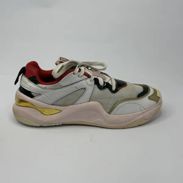 Puma Rise x Charlotte White/Pale Pink – used, Excellent condition – size EU 42